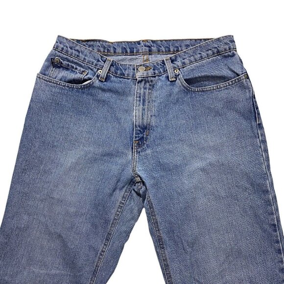 Vintage Y2K 90s Polo Ralph Lauren Saturday Jean Light Wash Sz 34x30 100% Cotton - Picture 2 of 16